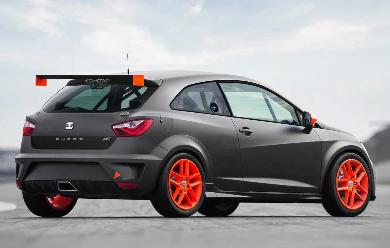 Photo wallpaper auto, the sky, back, Ibiza, Seat, Tophy