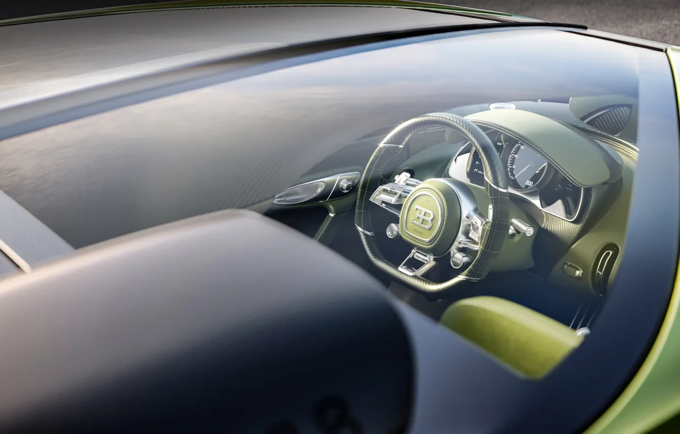 Photo wallpaper coupe, Bugatti, Coupe, hypercar, Hypercar, the only instance, brouillard, 2025