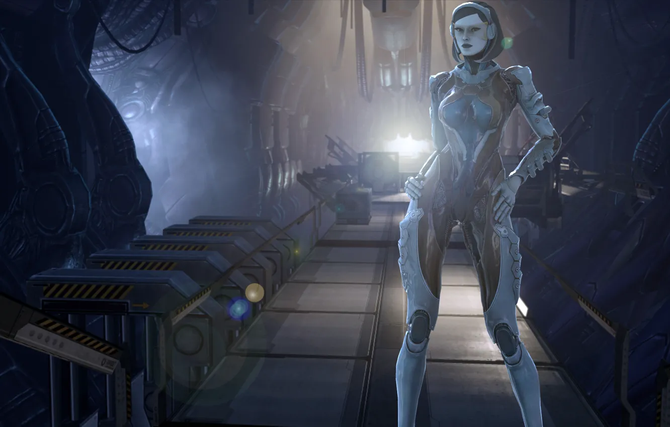 Photo wallpaper robot, robot, mass effect, Susie, edi
