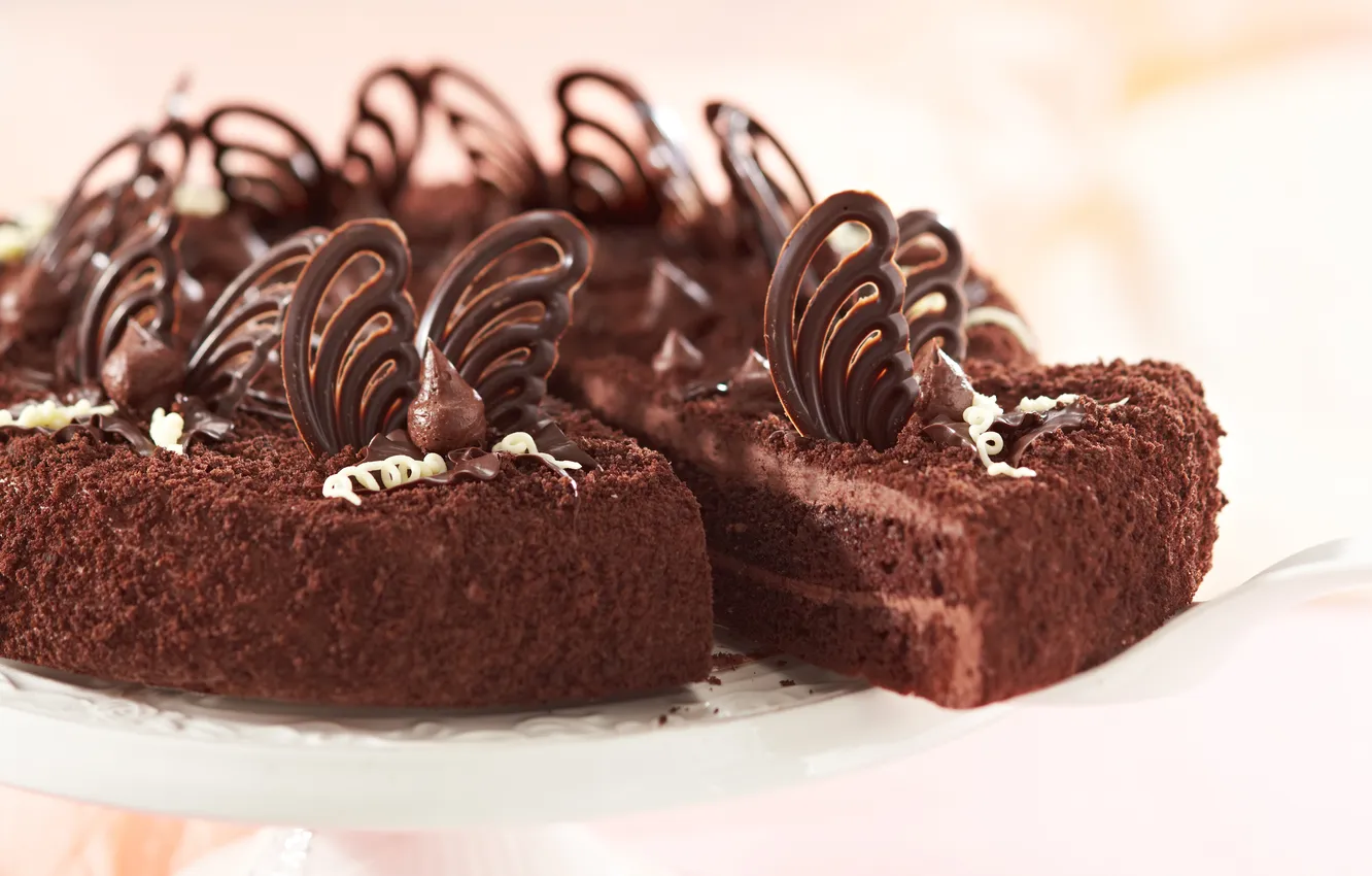 Photo wallpaper sweets, cakes, chocolate cake