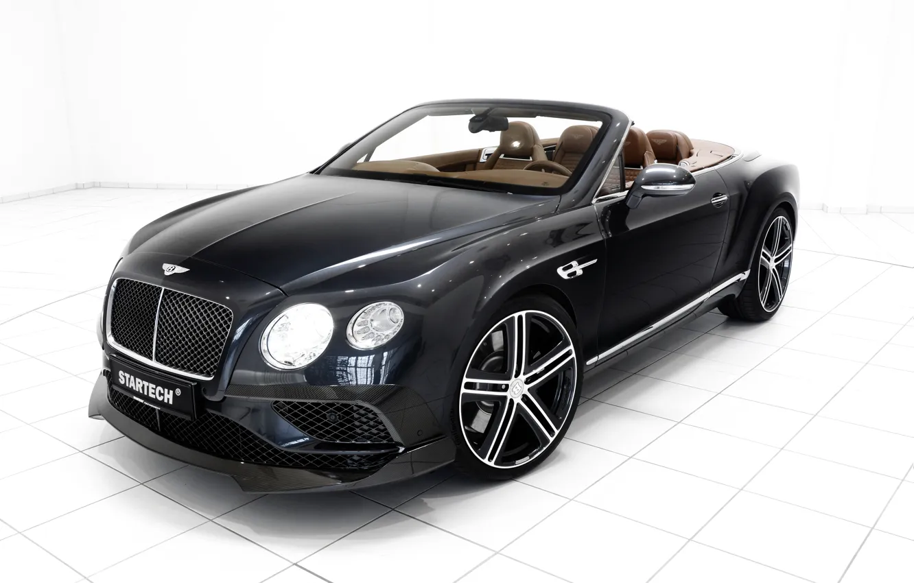 Photo wallpaper Bentley, Continental, white background, convertible, Bentley, continental, Convertible