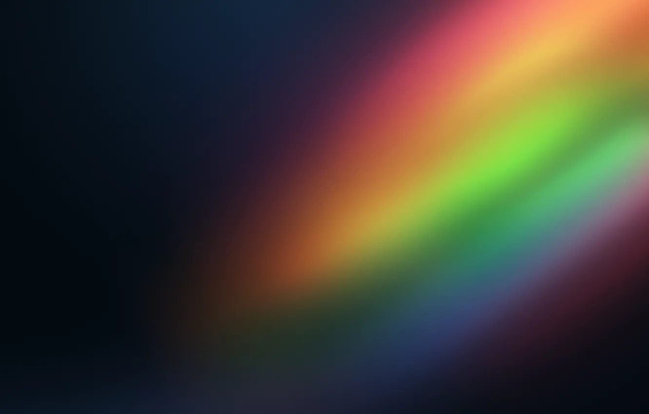 Photo wallpaper Rainbow, Color, Blur, Image, Object