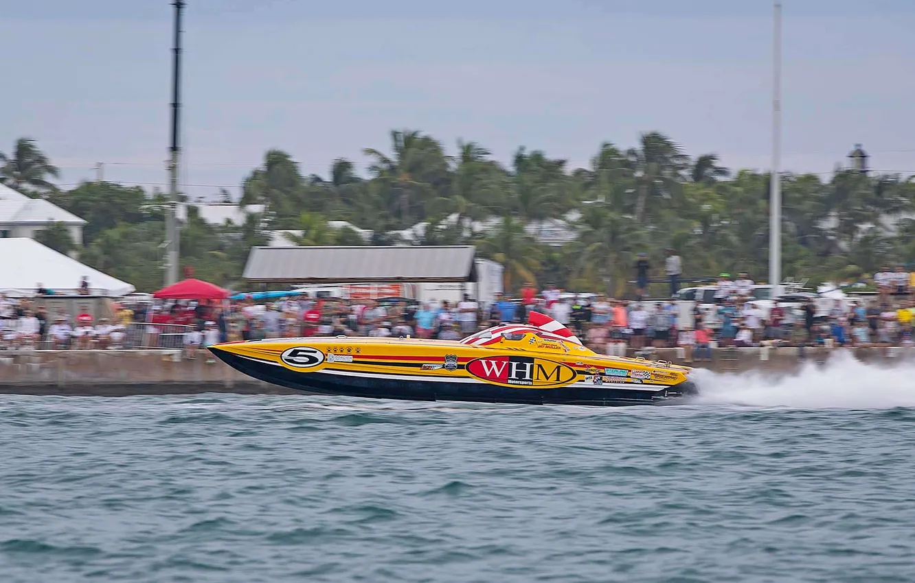 Photo wallpaper speed, boats, races