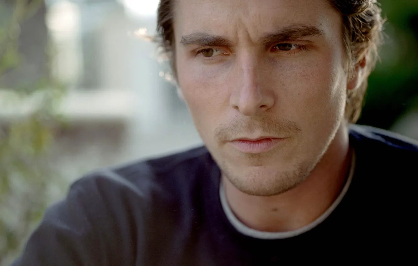 Photo wallpaper look, reverie, actor, Christian Bale, Christian Bale