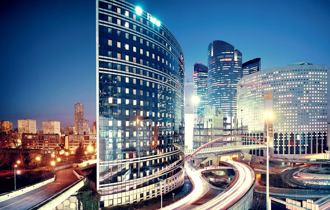 Photo wallpaper city, Paris, skyline, France, Europe, urban