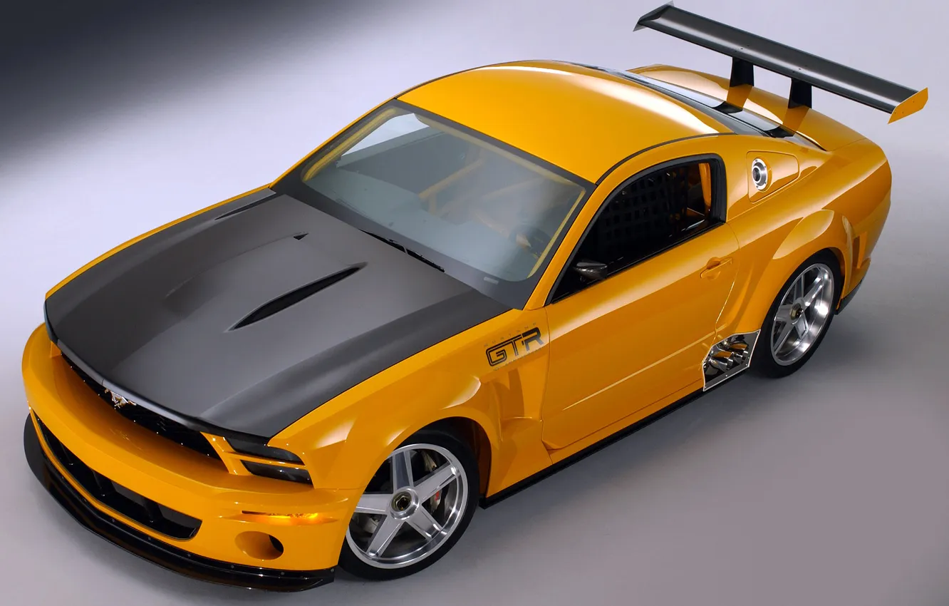 Photo wallpaper auto, Concept, tuning, Mustang, Ford, GTR