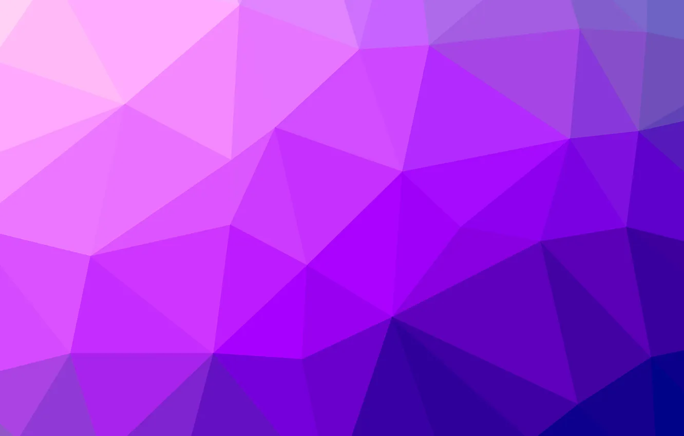 Photo wallpaper purple, abstraction, pink, triangles, gradient, geometry, diamonds, lilac background