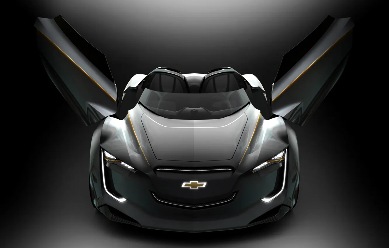 Photo wallpaper Concept, Roadster, Chevrolet, Chevrolet Concept, Chevrolet Wallpaper, Chevrolet Mi-ray Roadster Concept, Mi-ray