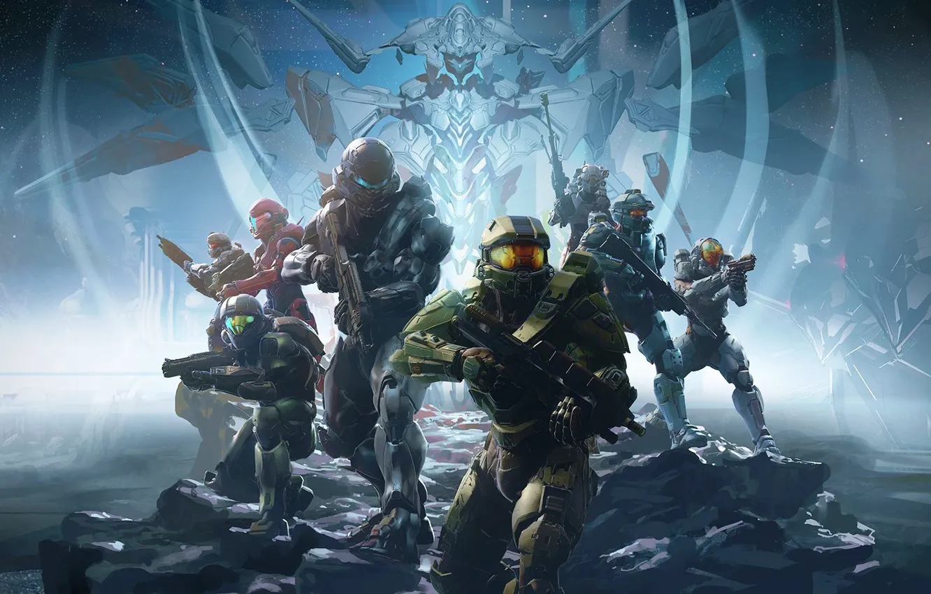 Photo wallpaper Microsoft, Halo, 343 Industries, Halo 5: Guardians
