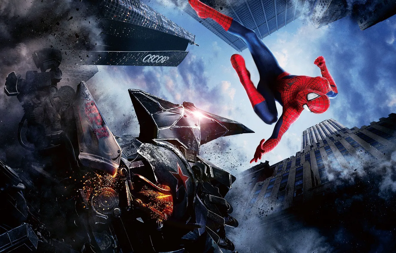 Photo wallpaper the game, costume, spider-man, The Amazing Spider Man 2