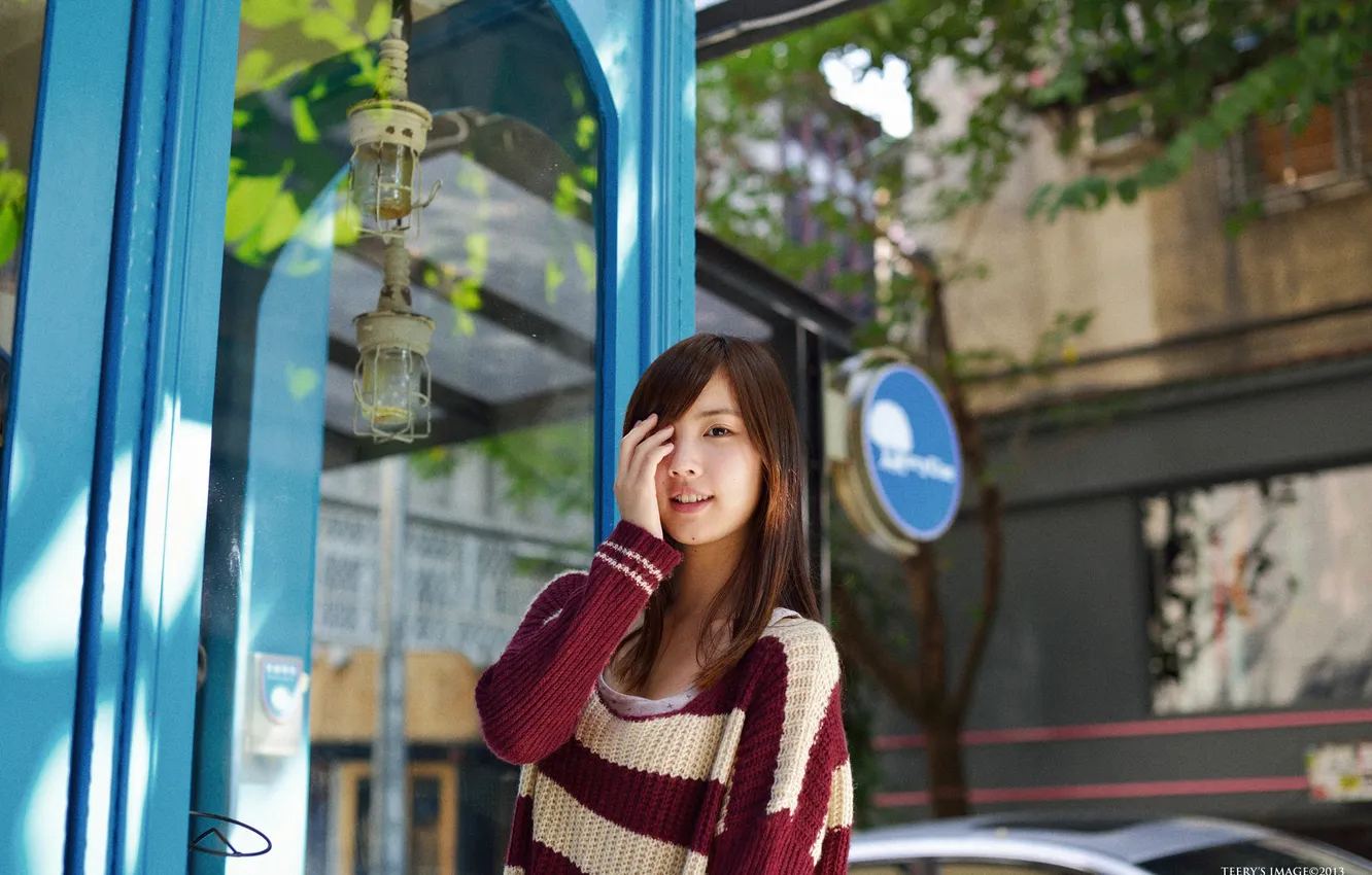 Photo wallpaper model, cute, person