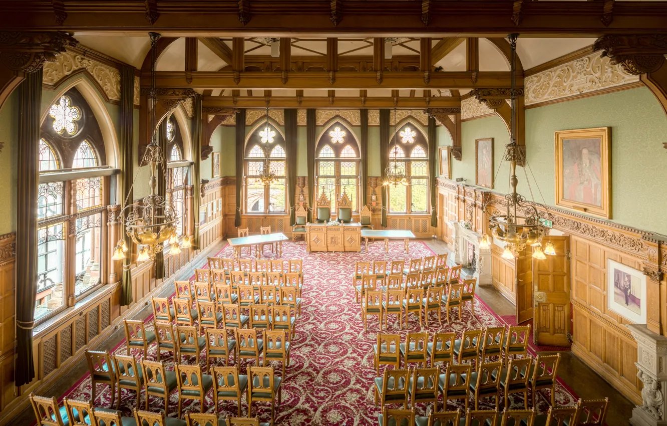 Photo wallpaper UK, chester, Chester, United Kingdom, Chester Hall, Chester Town Hall