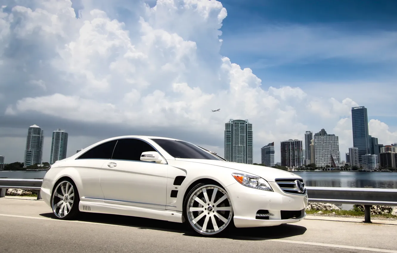 Photo wallpaper tuning, coupe, Mercedes, Mercedes-Benz CL