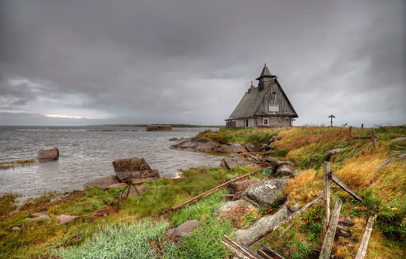 Photo wallpaper Russia, North, Solovki