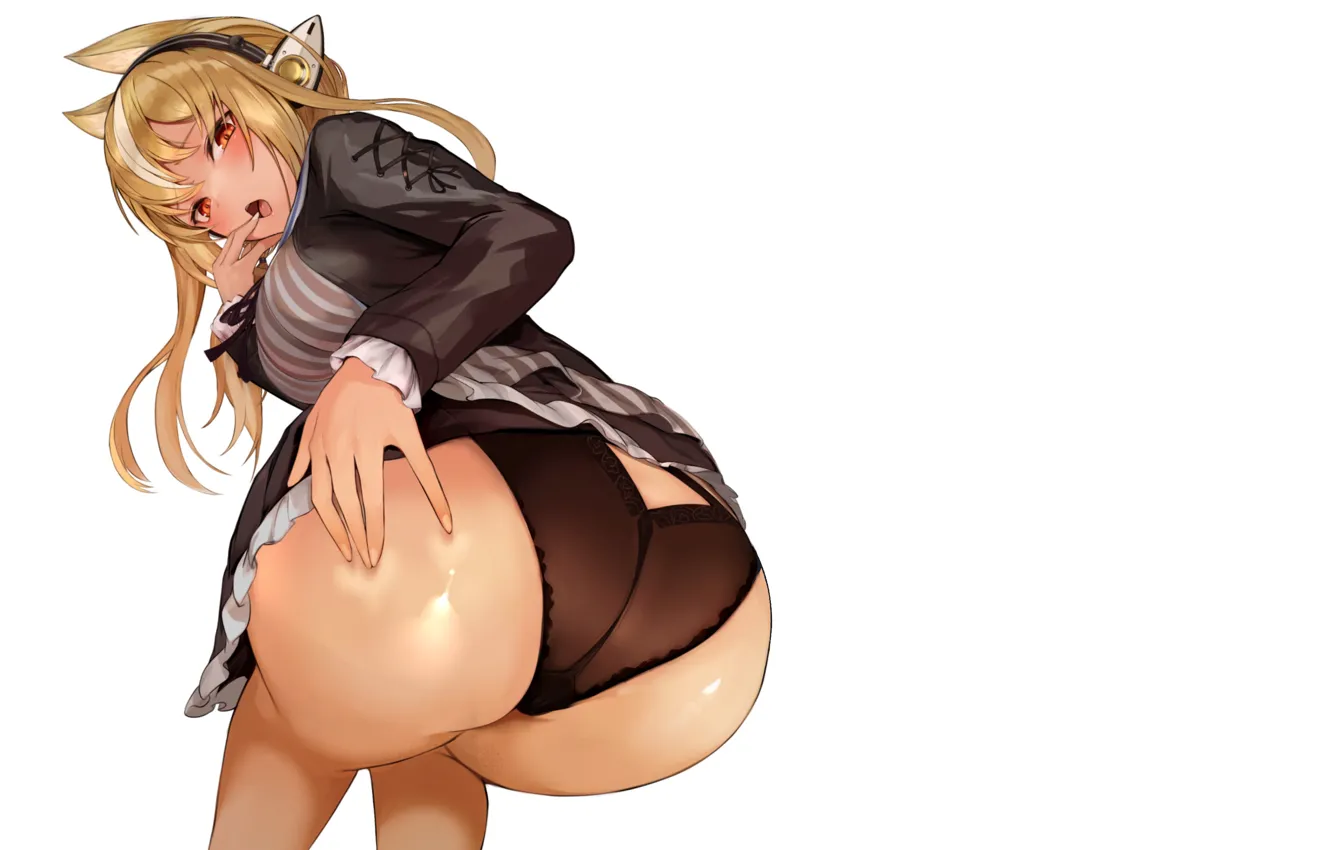 Photo wallpaper girl, hot, sexy, ass, anime, butt, babe, tan