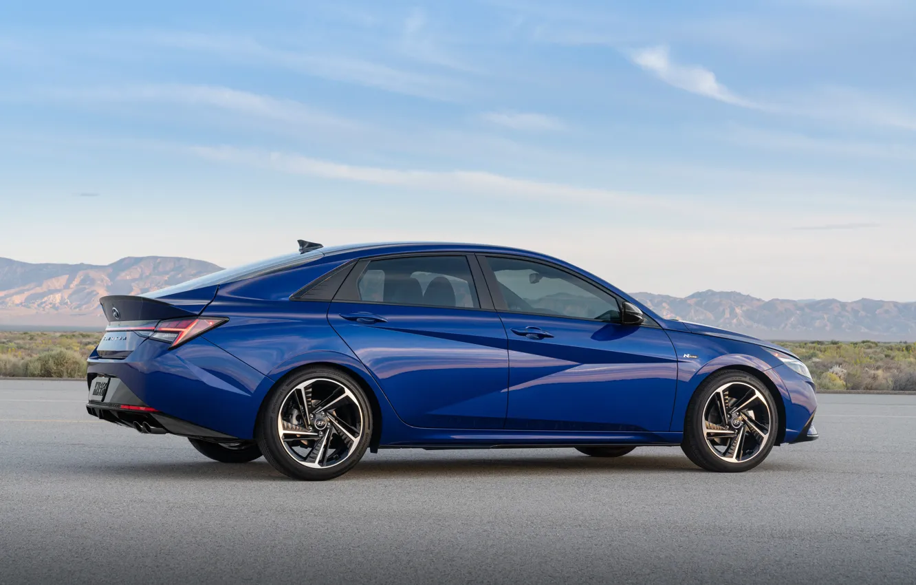 Photo wallpaper Hyundai, Elantra, 2020, N Line, CN7