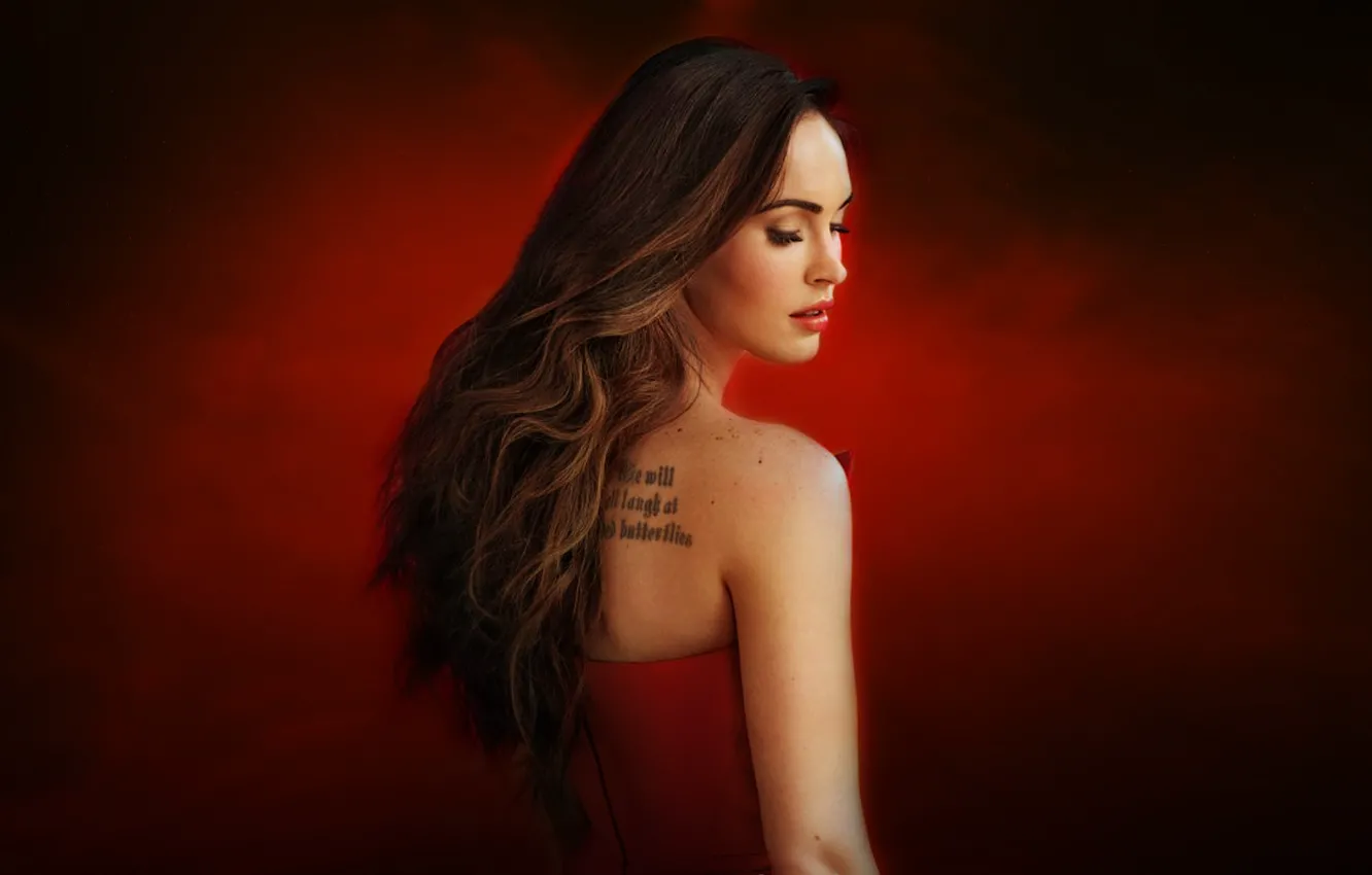 Photo wallpaper girl, Megan Fox, Megan Fox
