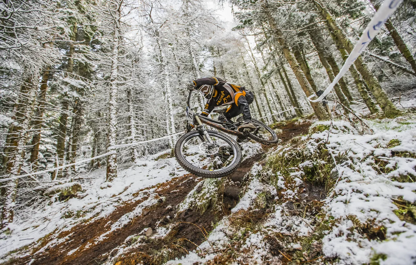 Photo wallpaper bike, background, race, sport