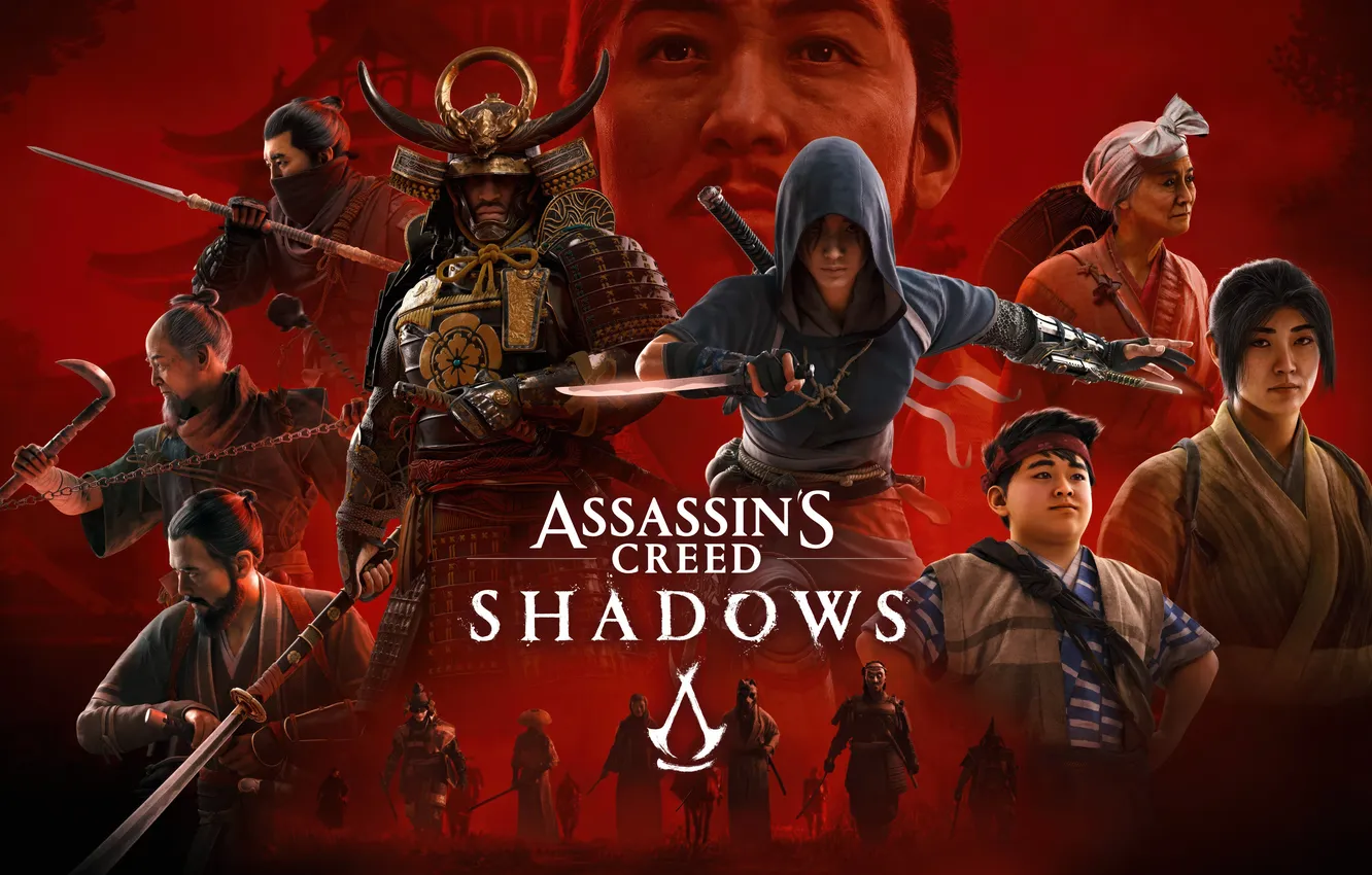 Photo wallpaper shadow, poster, Ubisoft, Assassin's Creed, shadows, the creed of the assassins