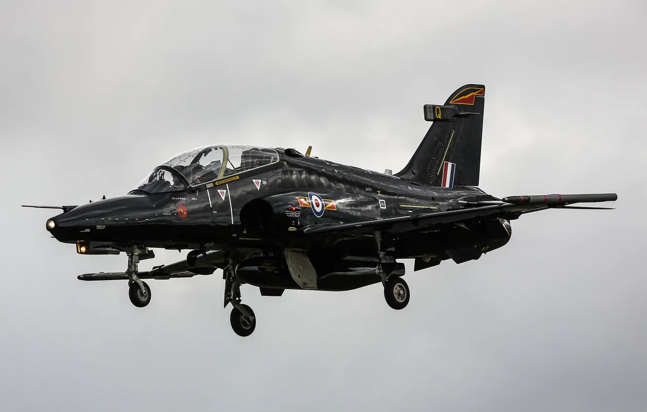 Photo wallpaper attack, the plane, jet, British, Hawk, training, easy, subsonic