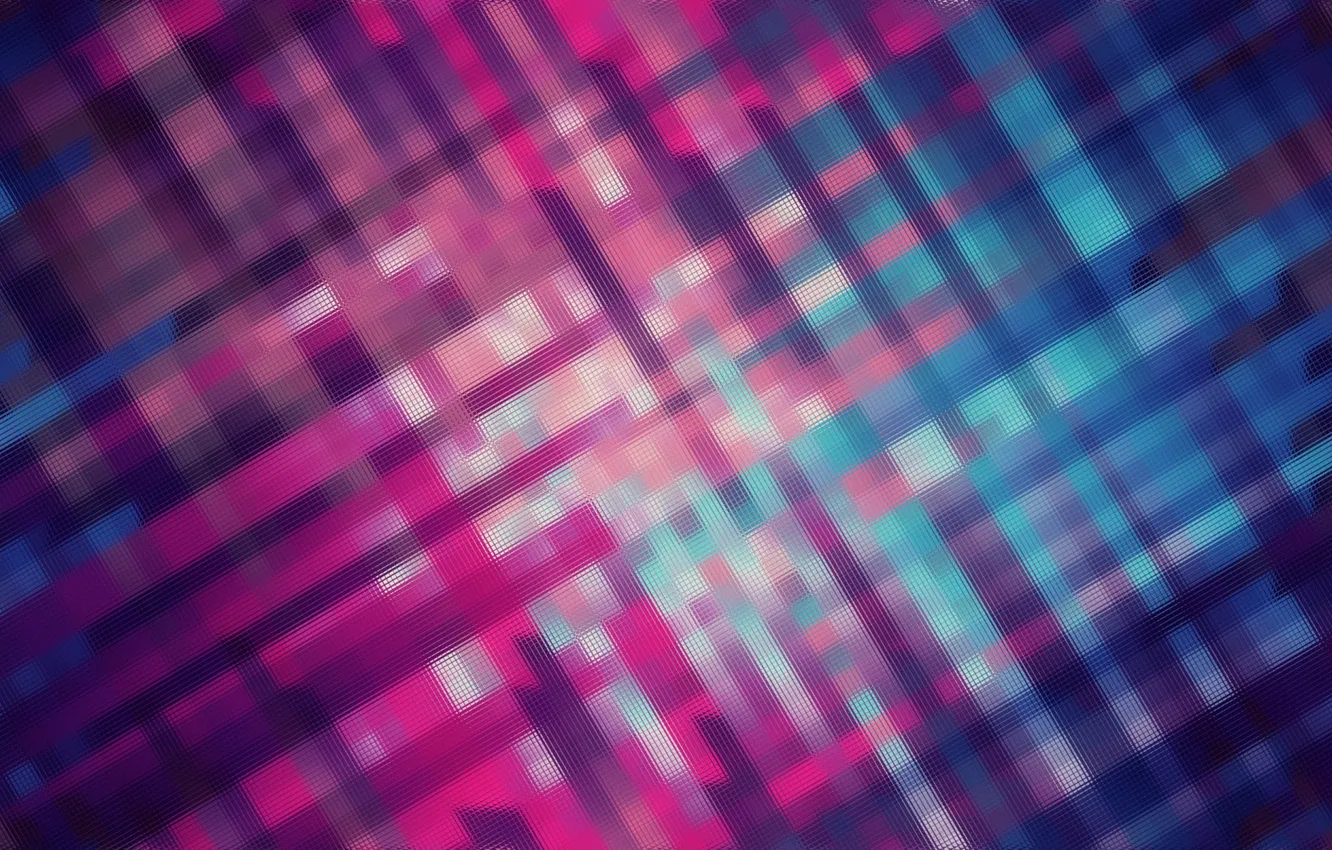 Photo wallpaper blue, red, abstraction, mesh