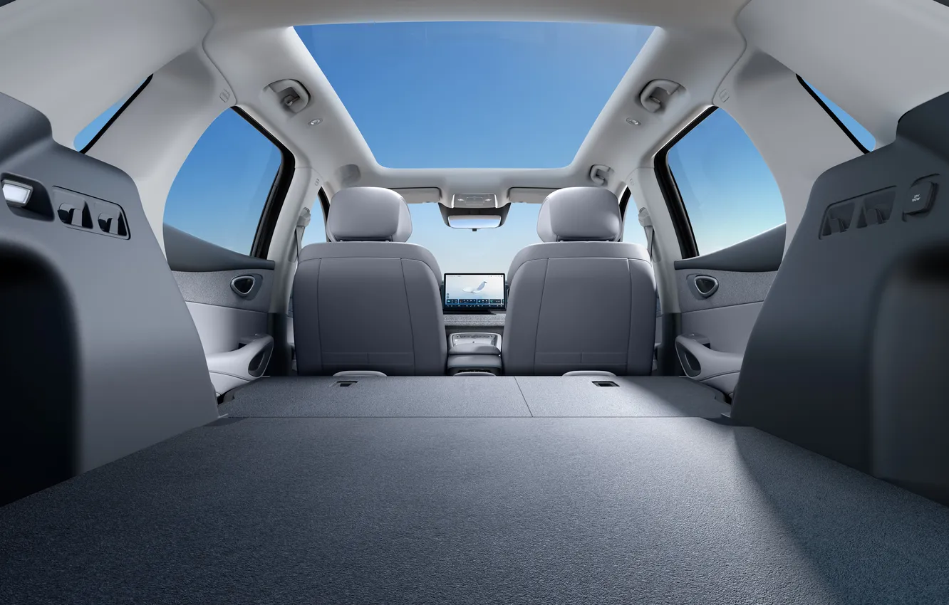 Photo wallpaper SUV, SUV, electric, The Interior Of The Car, 2025, BYD, 05 EV, BYD Sealion 05 …