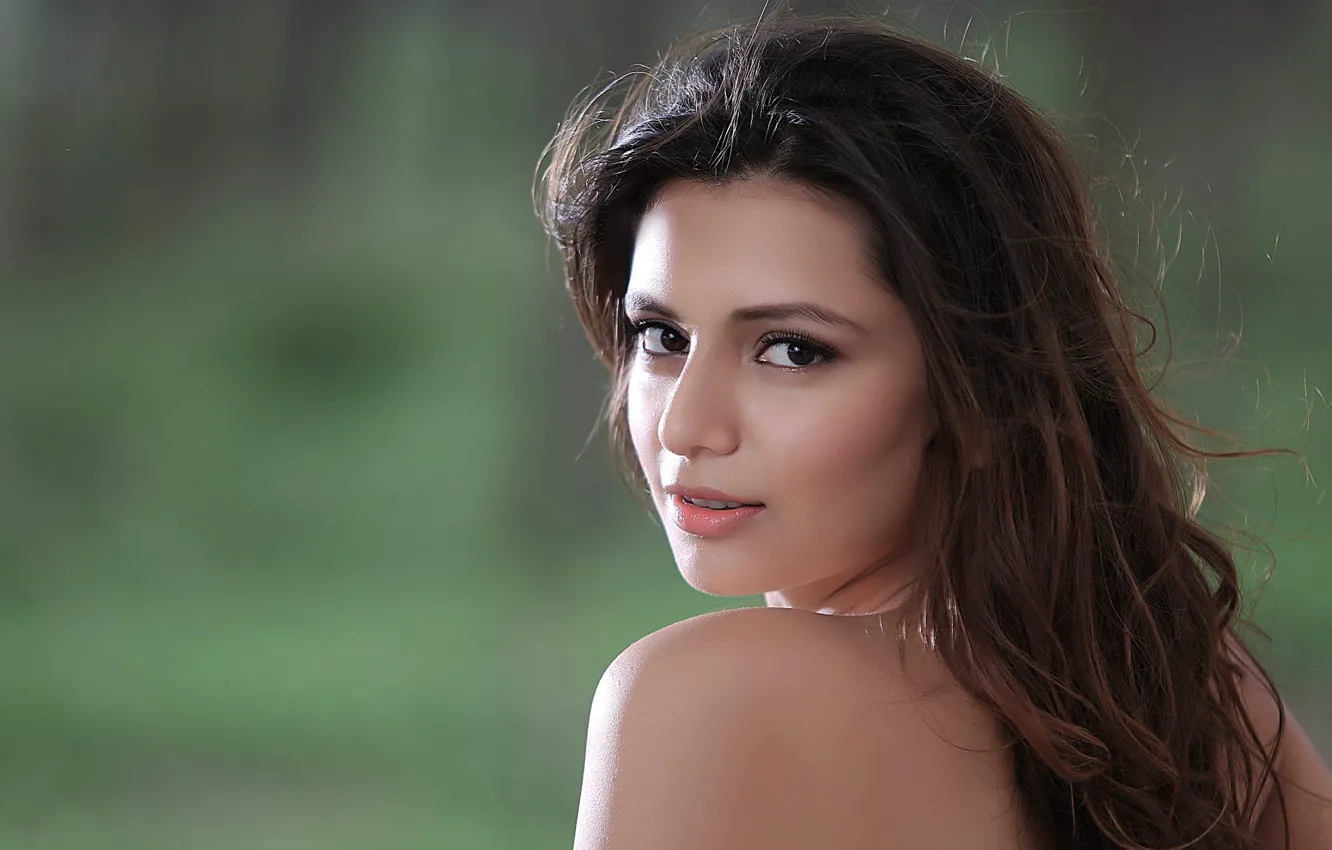 Photo wallpaper girl, hot, sexy, eyes, smile, beautiful, model, pretty