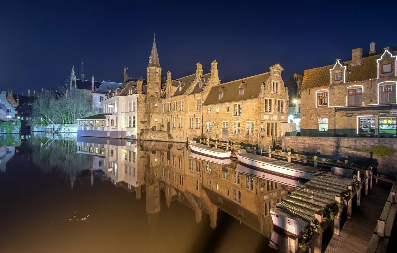 Photo wallpaper Europe, Belgium, Bruge