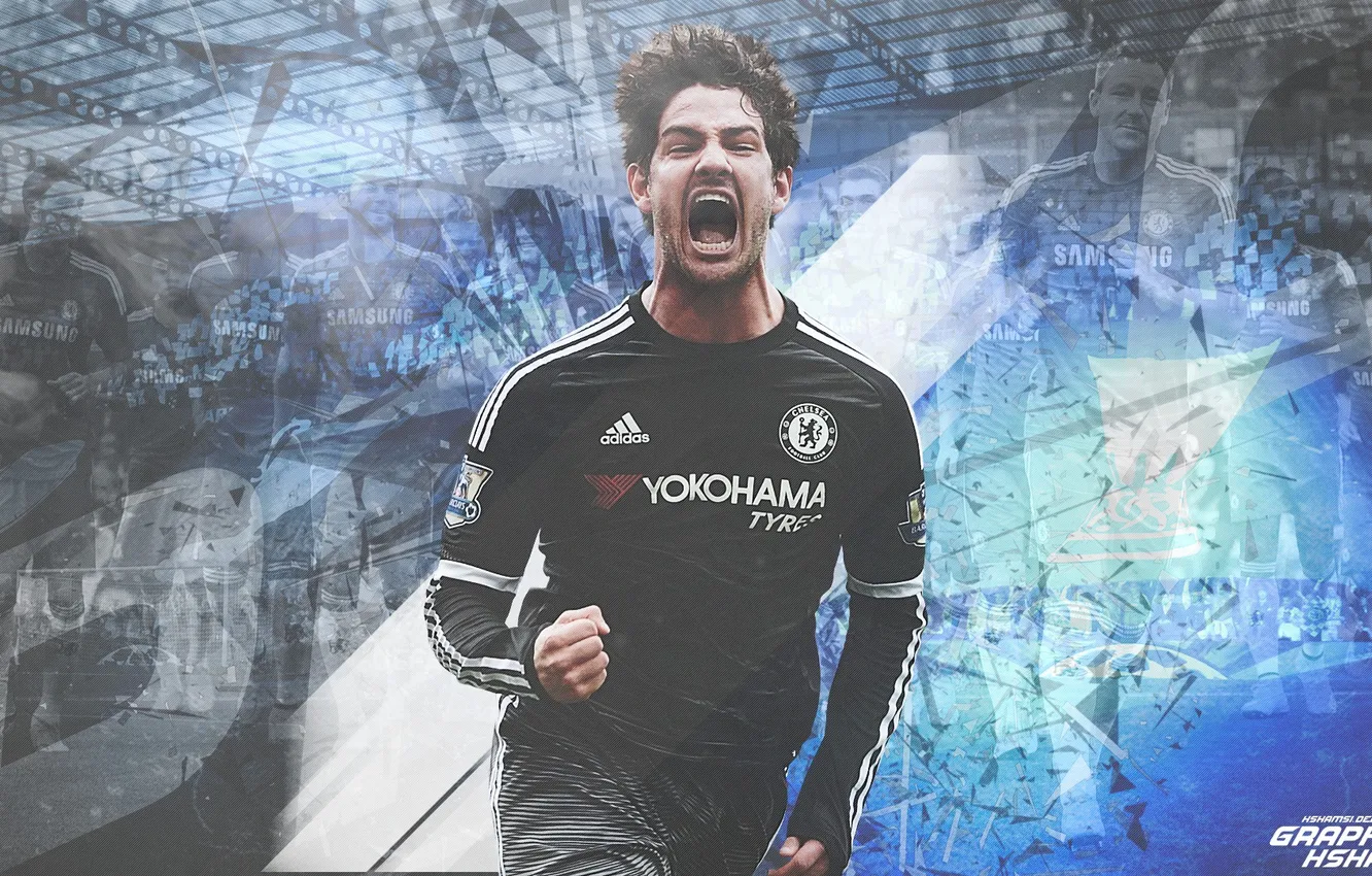 Photo wallpaper football, club, player, Chelsea, pato, Pato, the celebration, Chelsea