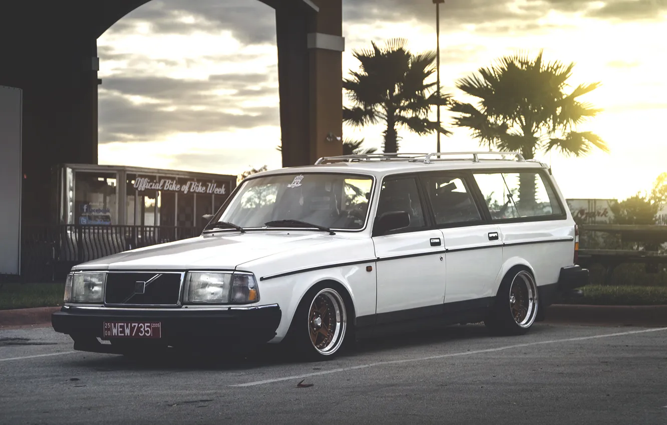 Photo wallpaper Volvo, Volvo, universal, Wagon