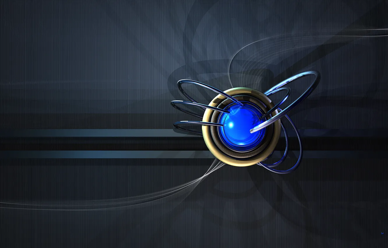 Photo wallpaper cold, graphic, DeZign