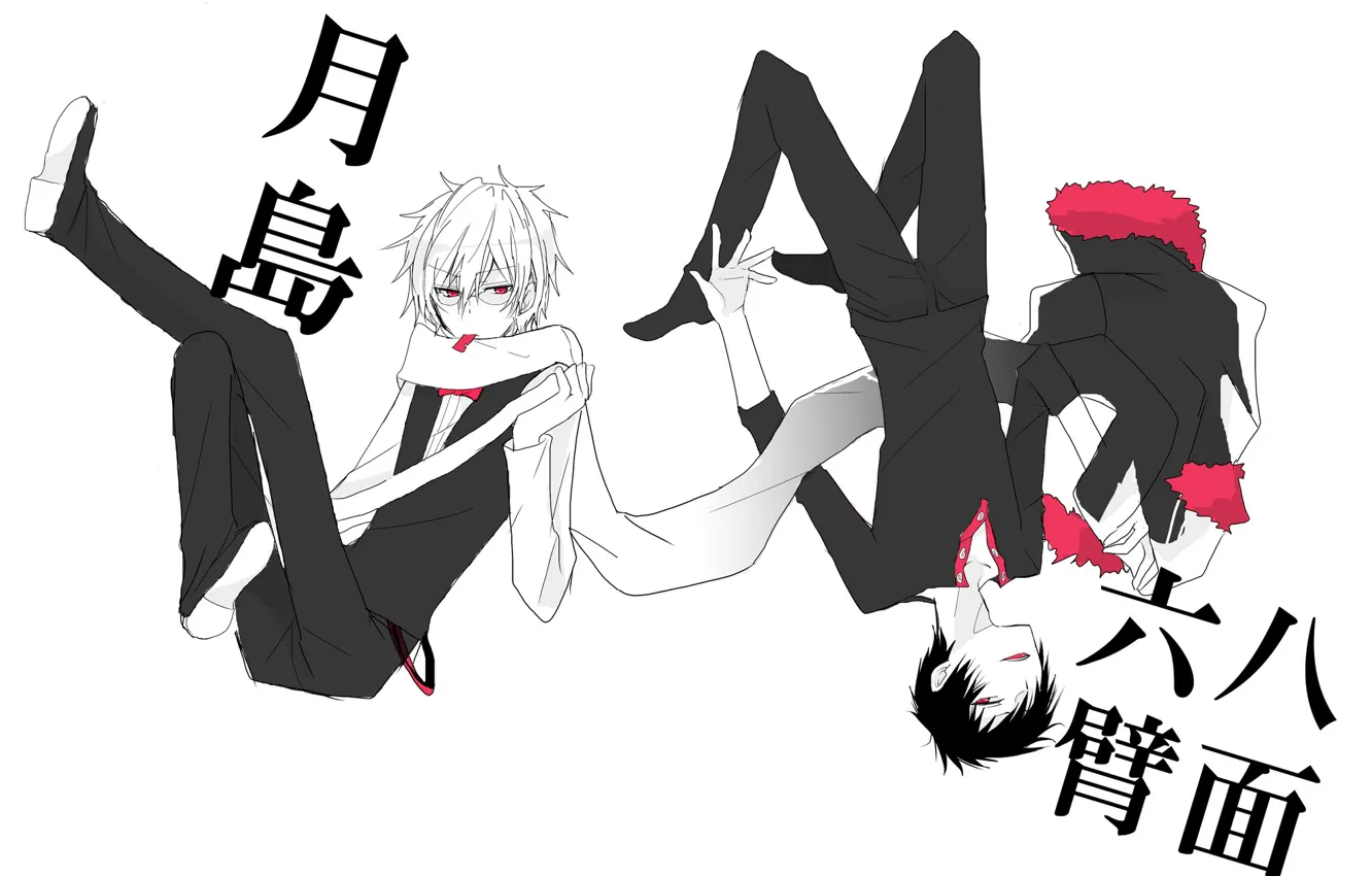 Photo wallpaper scarf, guy, Durarara, Durarara, Shizuo Heiwajima, Of Izaya Orihara