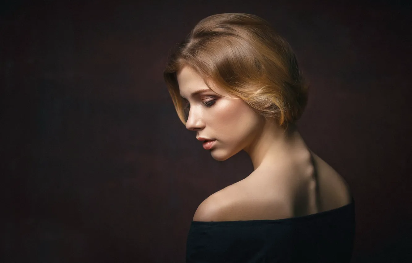 Photo wallpaper profile, sponge, the beauty, Lisa, Elizabeth Podoynikova