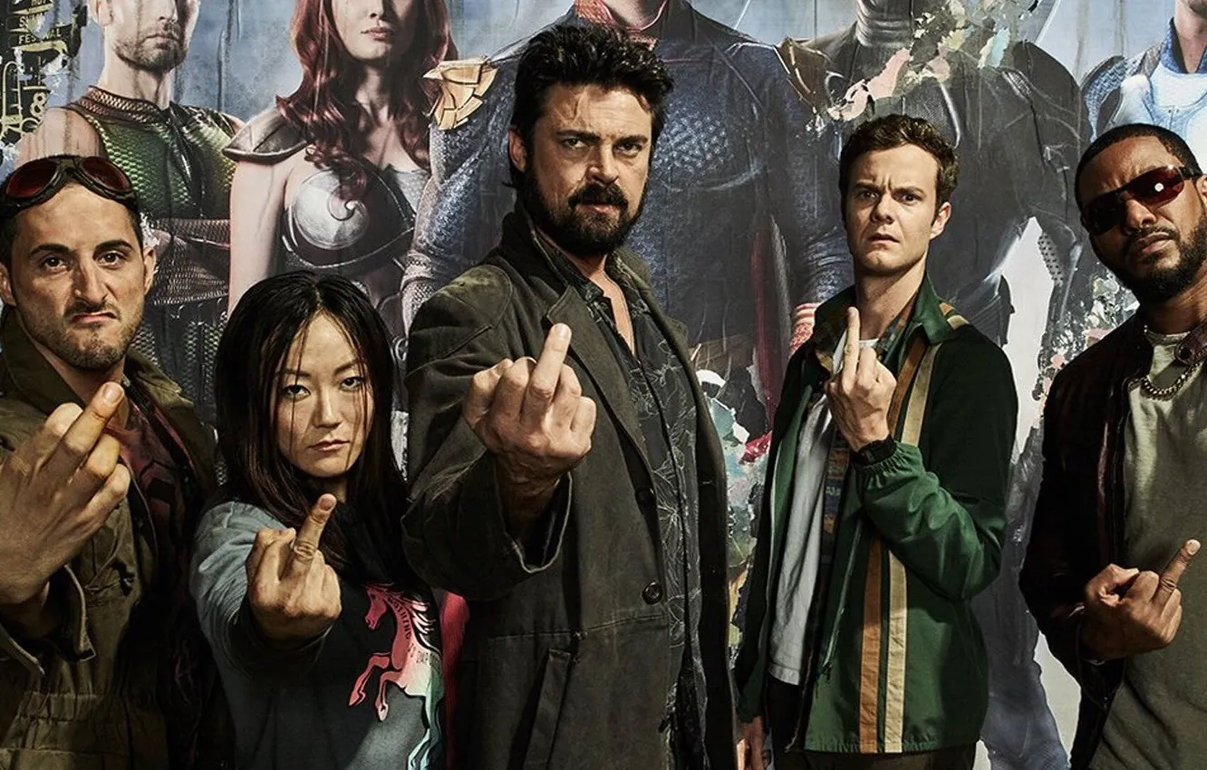 Photo wallpaper boys, characters, movies, TV series