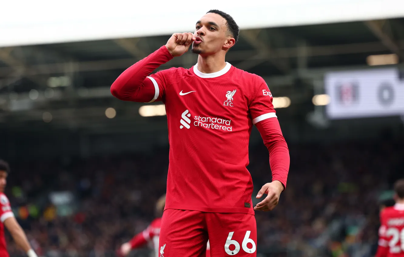 Photo wallpaper football, Liverpool FC, Trent Alexander-Arnold