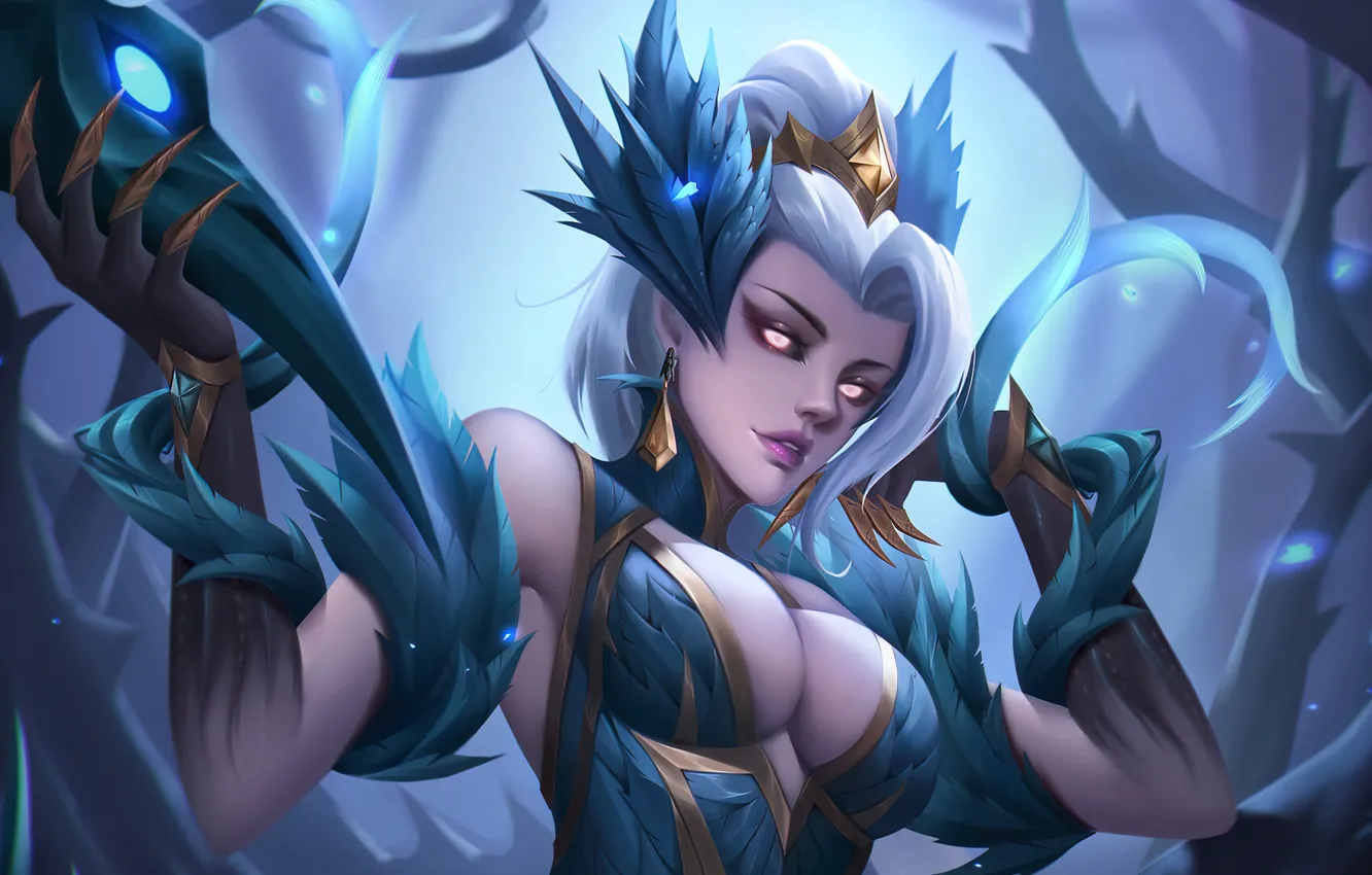 Photo wallpaper decoration, the game, beauty, game, the witch, characters, beauty, League of Legends