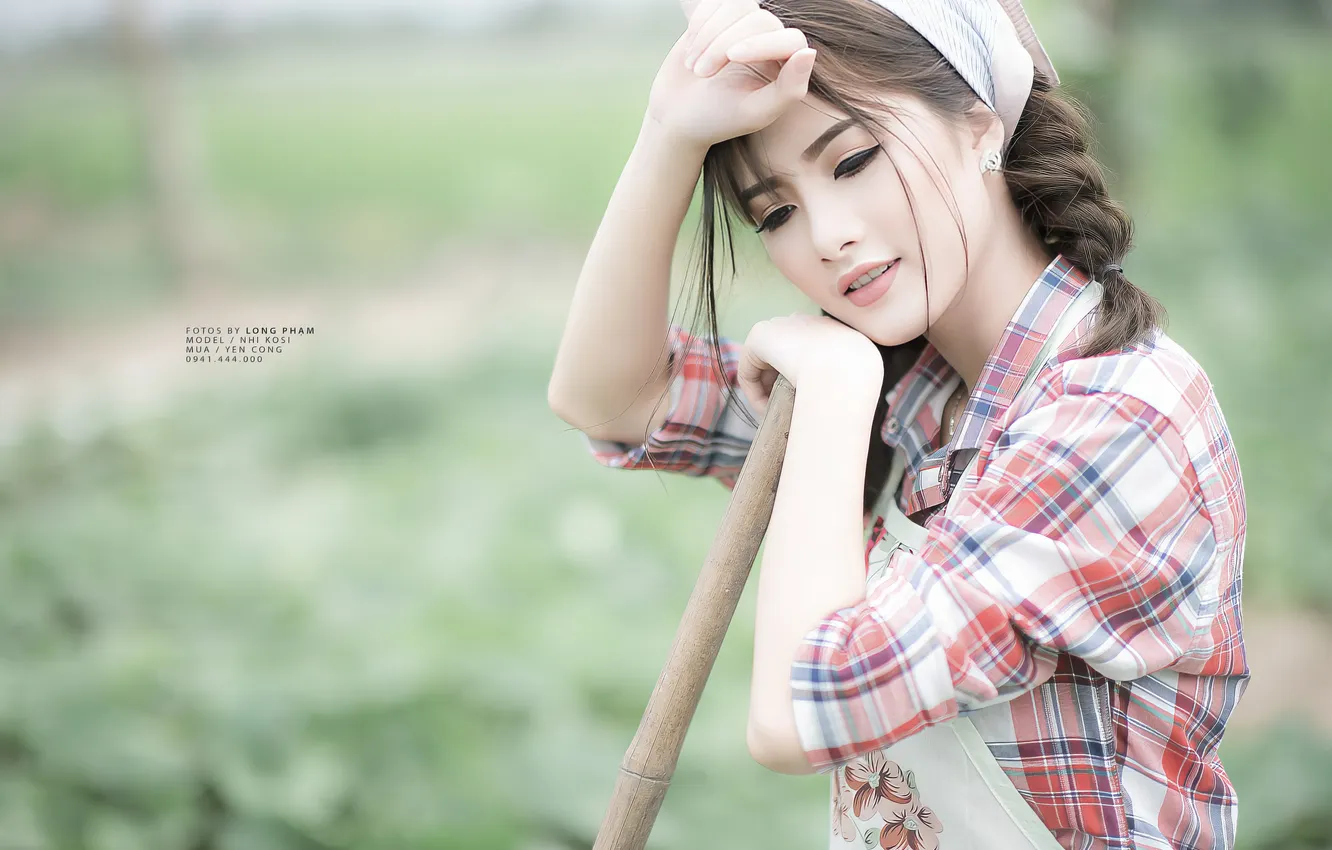 Photo wallpaper China, girl, sexy, girls, woman, model, asian, cute