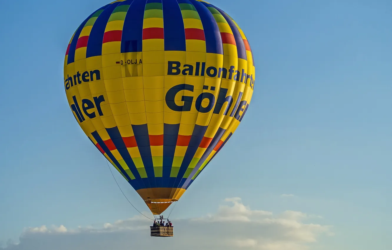 Photo wallpaper the sky, balls, sport