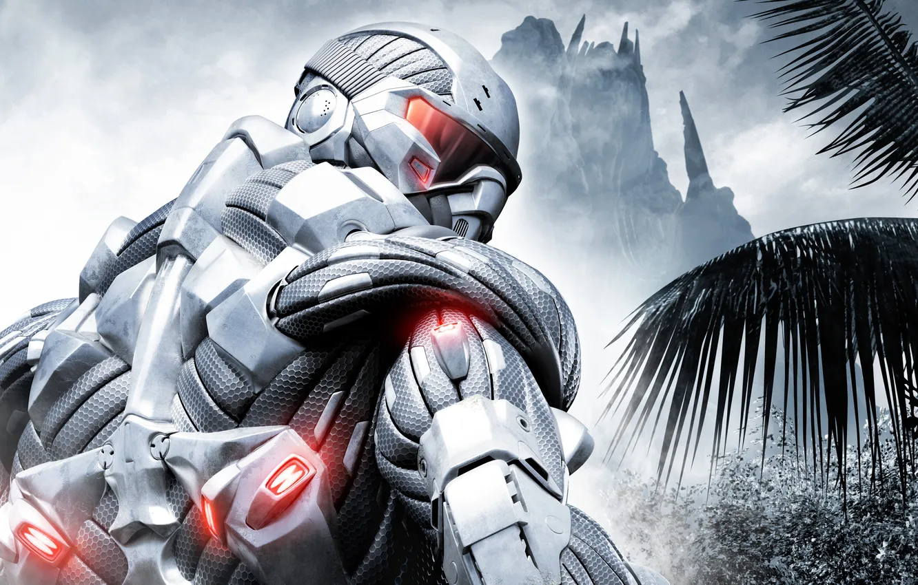 Photo wallpaper Crysis, game, Crysis 2, Crytek, Crysis 3, nonosuit, Game Art