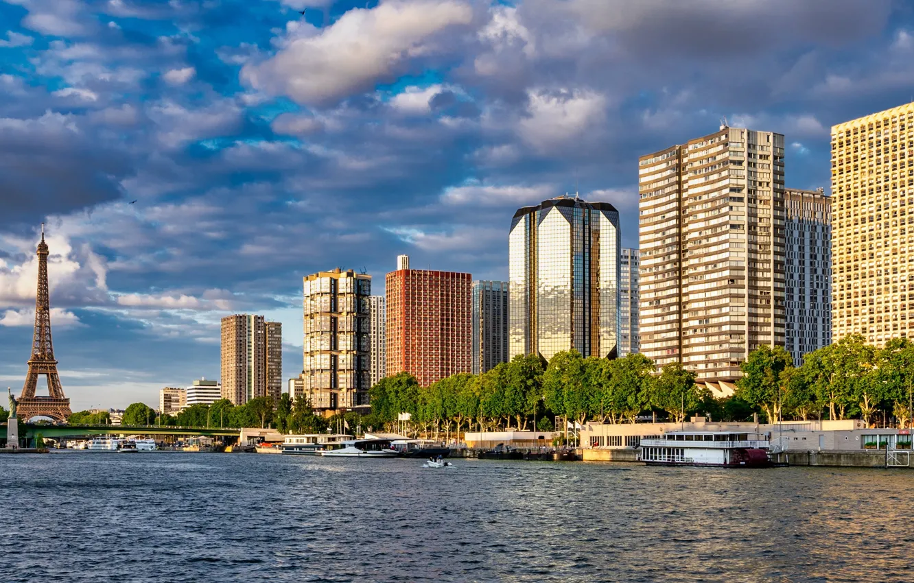 Photo wallpaper France, Paris, hay