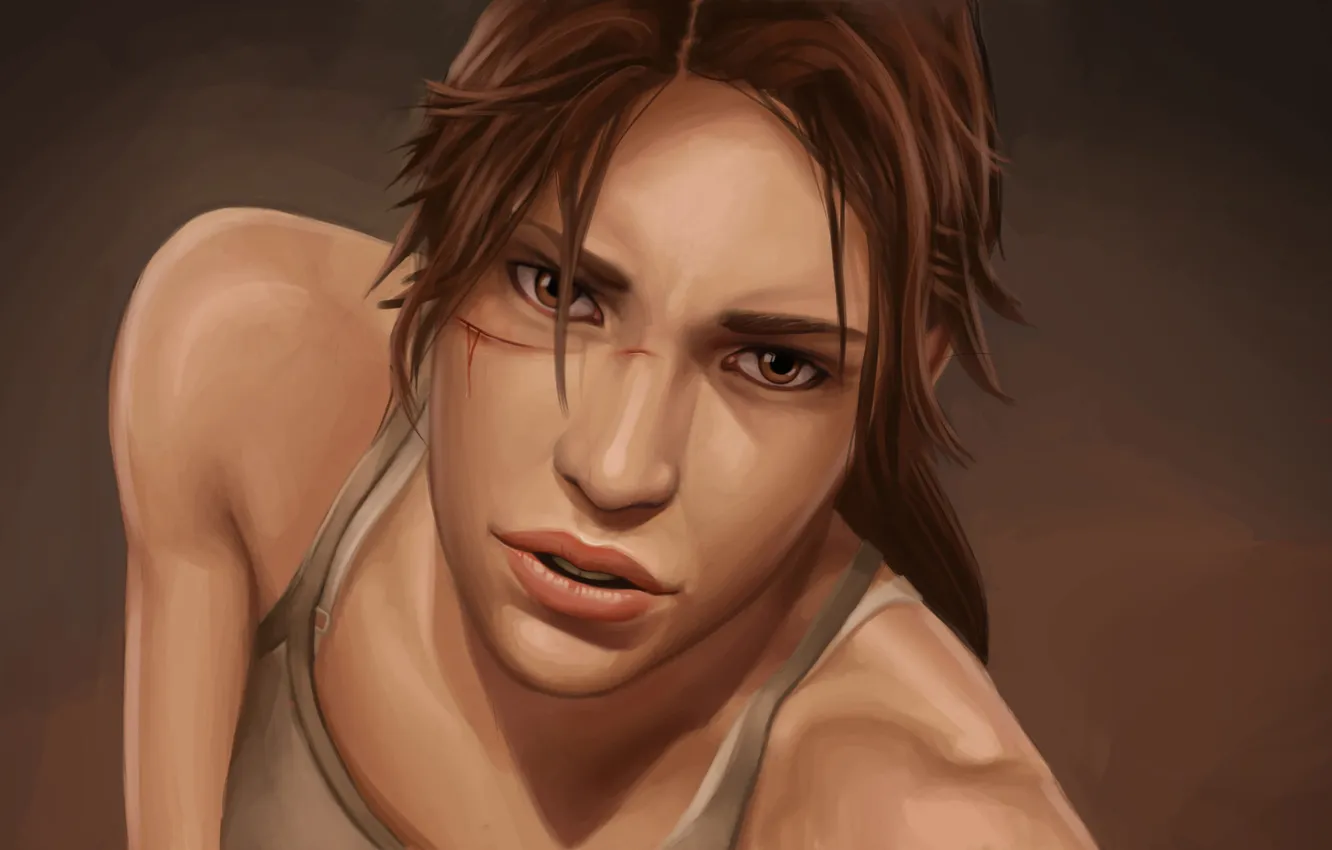 Photo wallpaper girl, beauty, Lara Croft, Lara Croft, Tomb Raider Origin