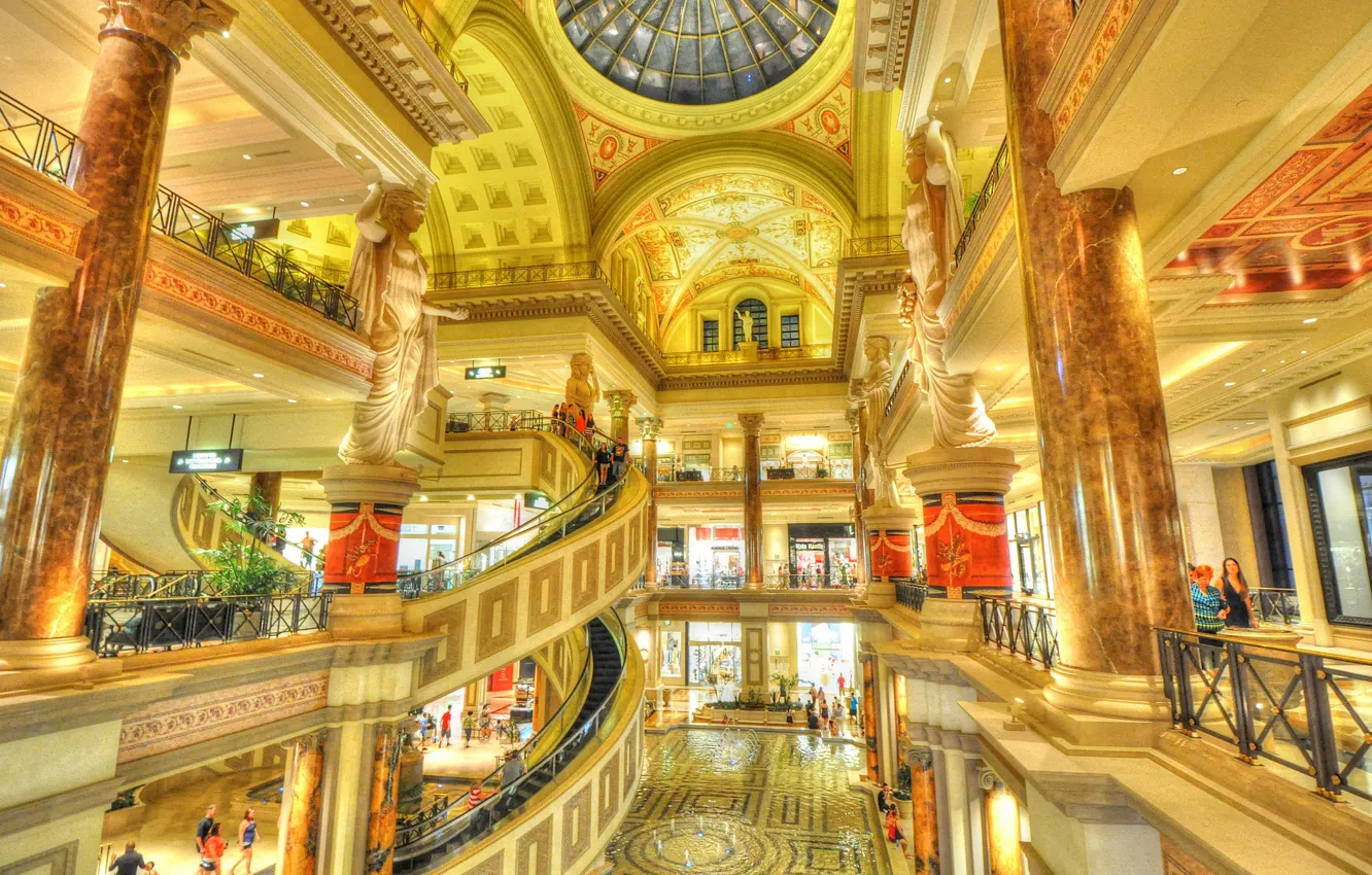 Photo wallpaper Las Vegas, USA, the hotel, Nevada, casino