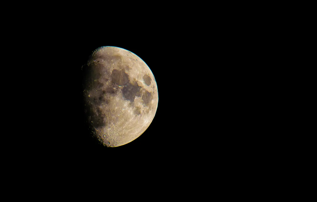 Photo wallpaper the sky, the moon, astrophotography, night shooting