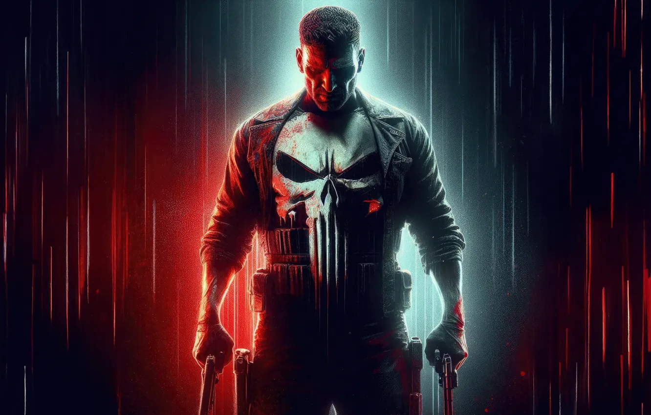 Photo wallpaper ultimate, anti-hero, punisher