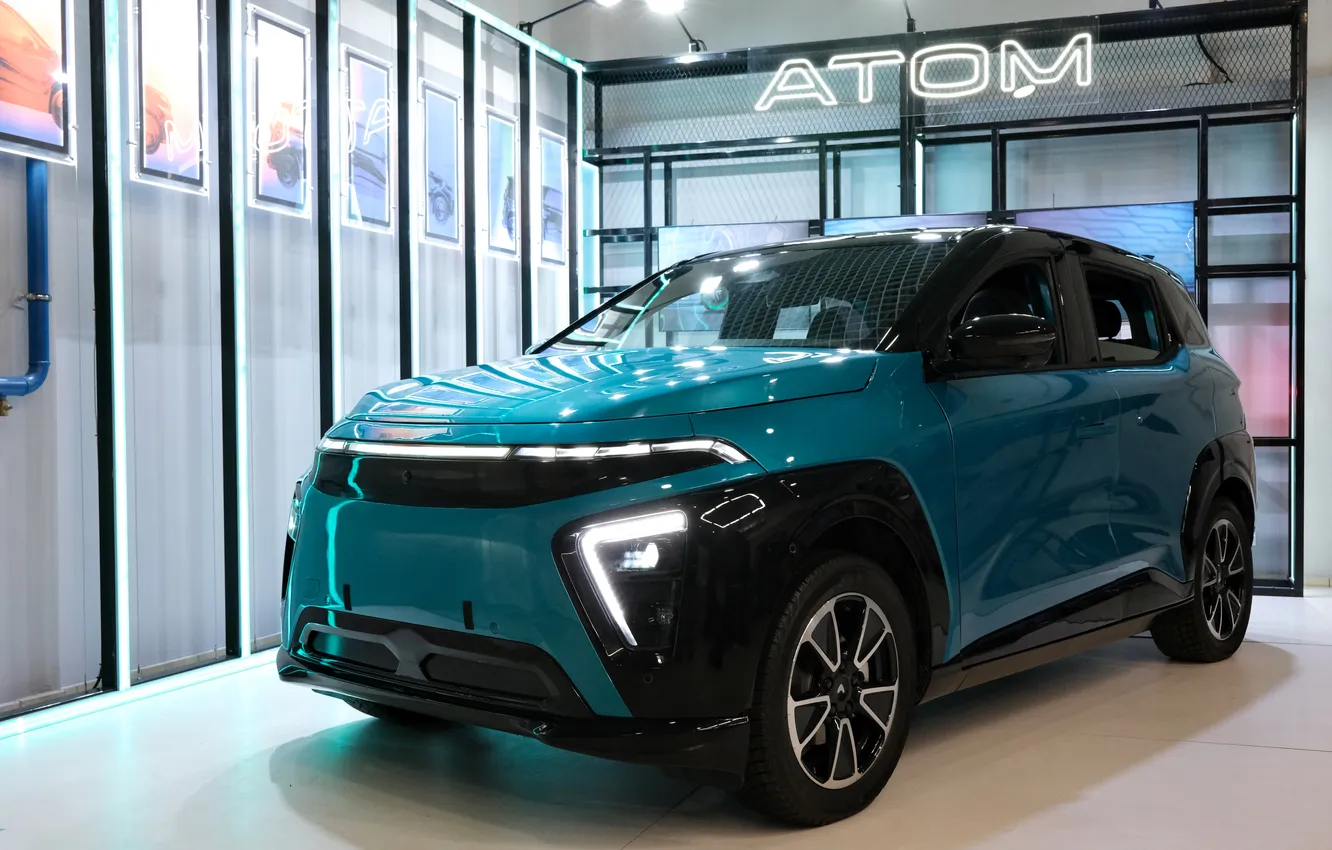 Photo wallpaper car, If, Kama atom, atom