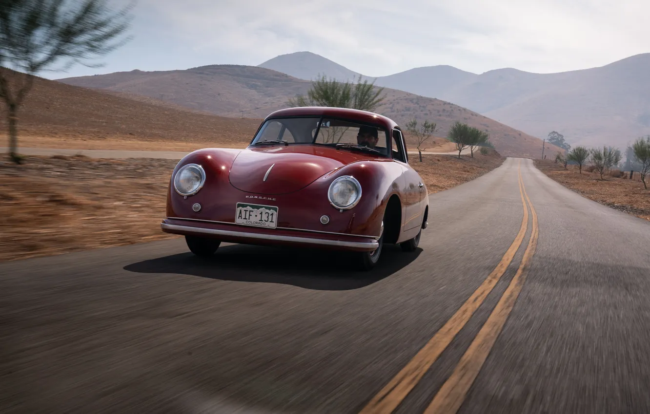 Photo wallpaper Porsche, 356, 1951, Porsche 356