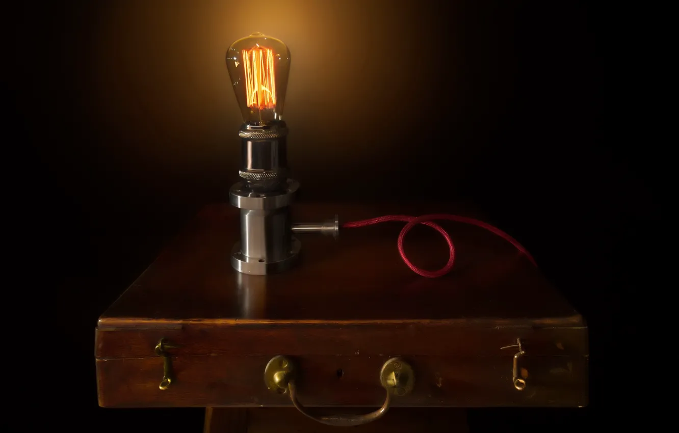 Photo wallpaper dark, light, Times