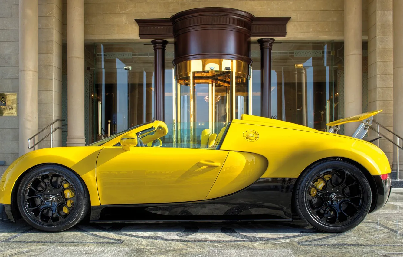 Photo wallpaper Bugatti Veyron, Bugatti, Supercar