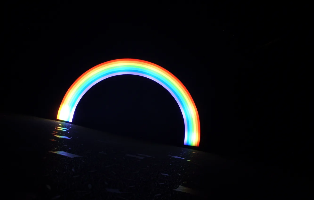 Photo wallpaper rainbow, rainbow, freezelight, freezelight