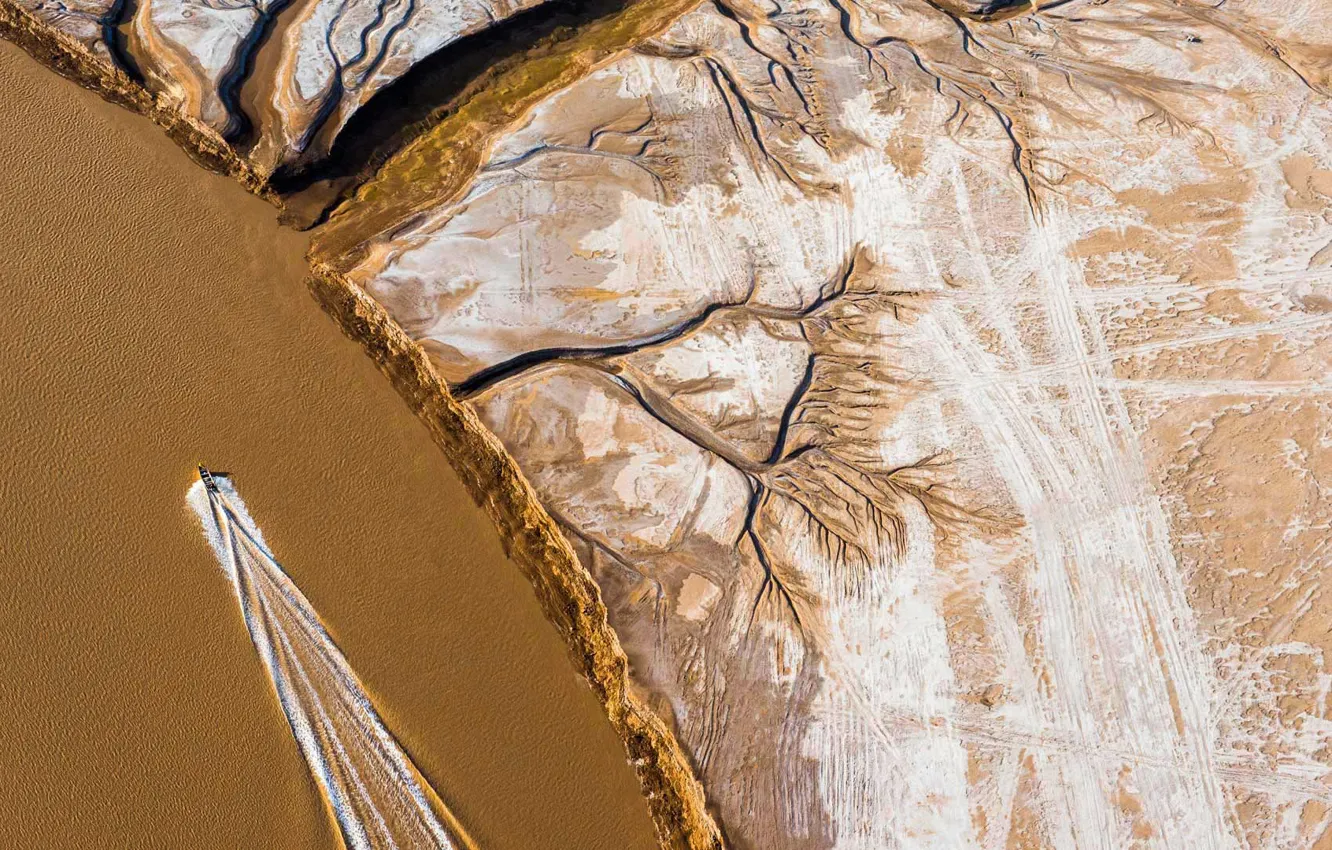 Photo wallpaper Mexico, the Colorado river, Delta